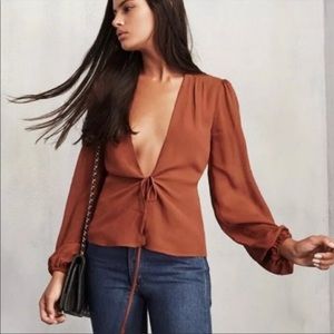 FINAL PRICE DROP Reformation La Cita Top Sz. S